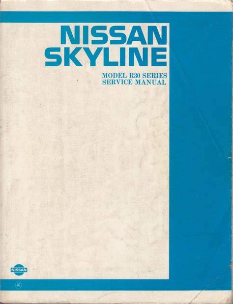 r30 skyline manual