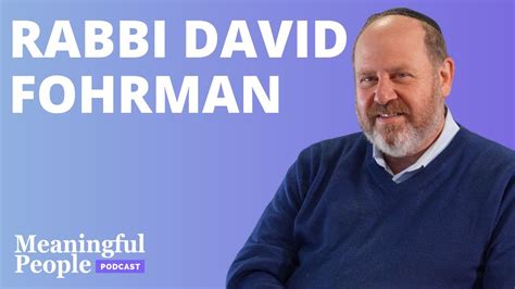 rabbi david fohrman biography for kids