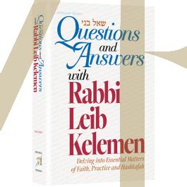 rabbi kelemen biography