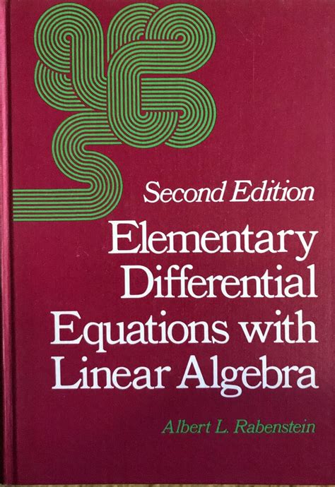Rabenstein Differential Equations Solution
