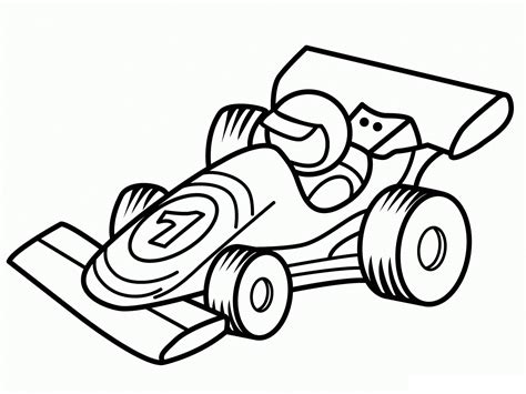Race Car Driver Coloring Page   Cool Race Car Coloring Pages At Getdrawings Free - Race Car Driver Coloring Page
