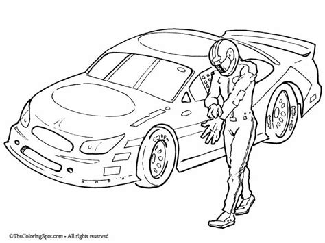 Race Driver Coloring Page Audio Stories For Kids Race Car Driver Coloring Page - Race Car Driver Coloring Page