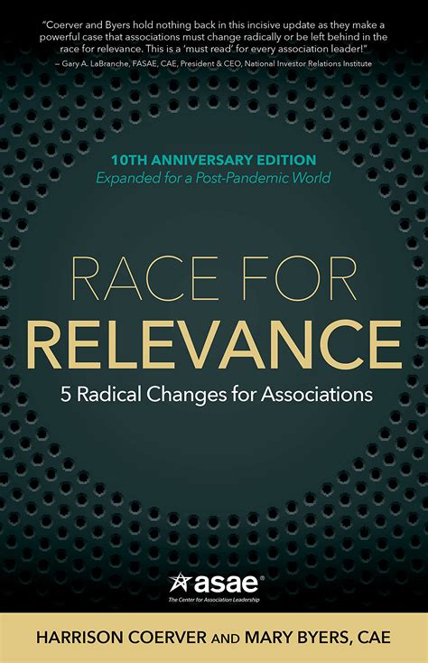 Full Download Race For Relevance 5 Radical Changes For Associations 