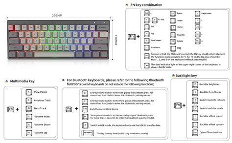 ractous keyboard manual