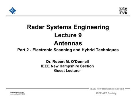 Full Download Radar Systems Engineering Lecture 9 Antennas 
