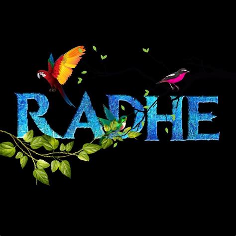 Radhe Name Style
