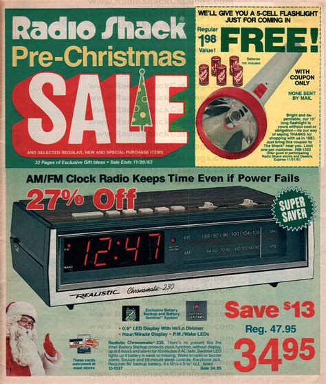 Radio Shack Catalog 1983