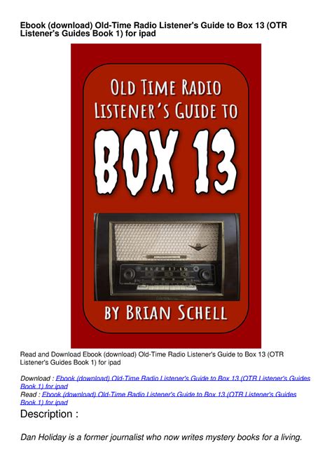 Read Online Radio Listeners Guide 2001 