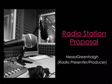 radioactive community radio station proposal