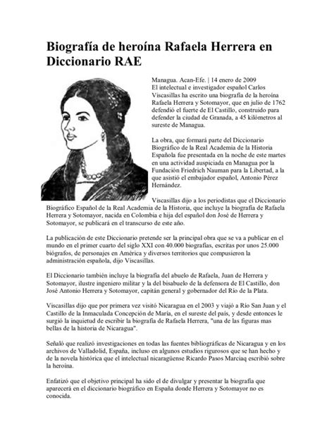 rafaela herrera biography