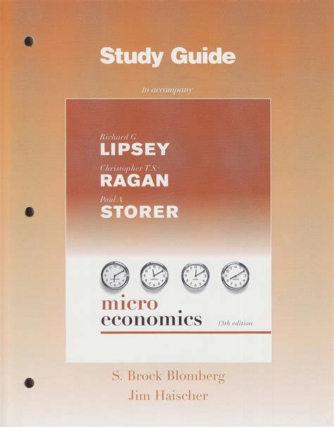 Read Ragan Lipsey Microeconomics 13 Edition Study Guide 