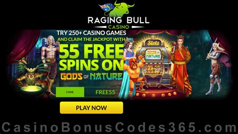 raging bull 55 free spins