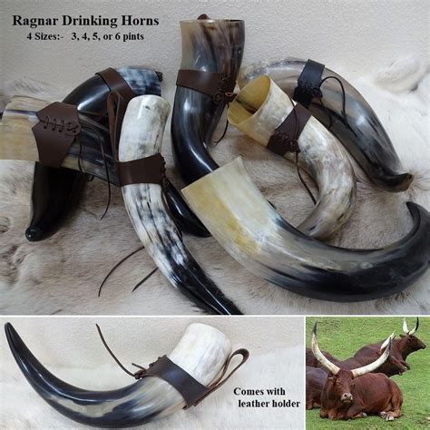 ragnar drinking horn