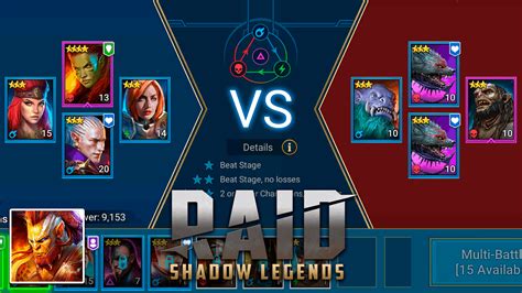 raid shadow legends affinity chart