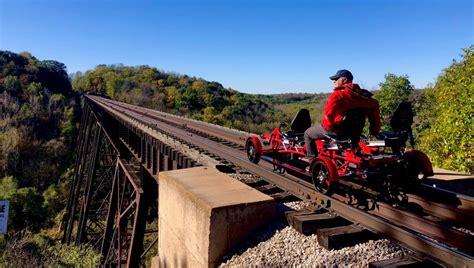 See a sneak peek of the Rail Explorers attraction at the Boone