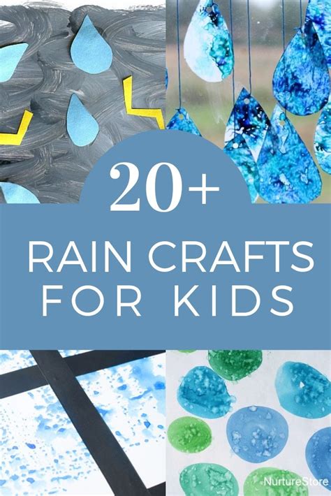 Rain And Raindrop Crafts For Kids Creative Family Raindrop Template For Preschool - Raindrop Template For Preschool