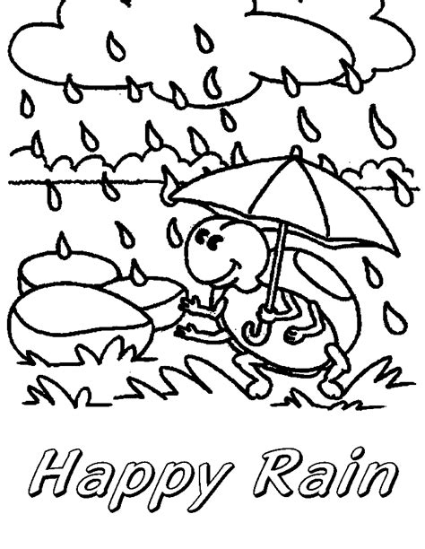 Rain Coloring Pages Free Printable Pictures Rainy Season Pictures For Colouring - Rainy Season Pictures For Colouring