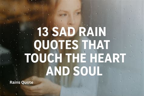 Rain Quotes Sad