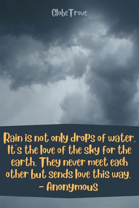 Rain Quotes Short