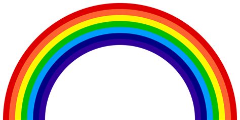 rainbow colors