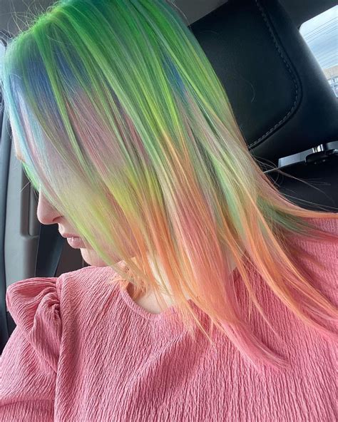 Rainbow Hair Color At It S End Does Rainbow Pot Of Gold Coloring Pages - Rainbow Pot Of Gold Coloring Pages
