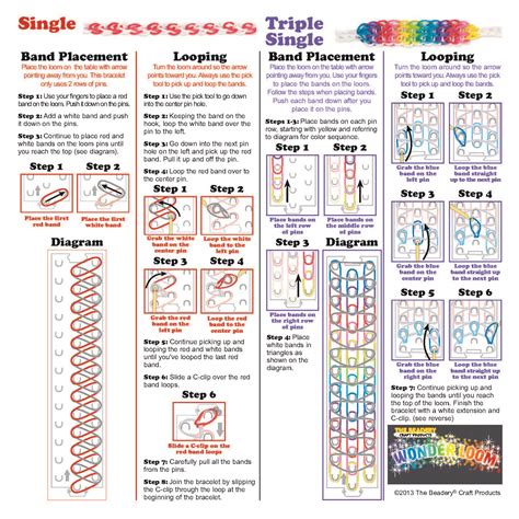 Rainbow Loom Bracelet Instructions