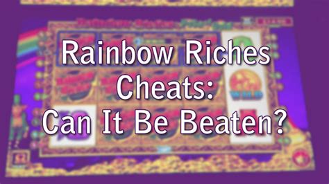 rainbow riches cheats
