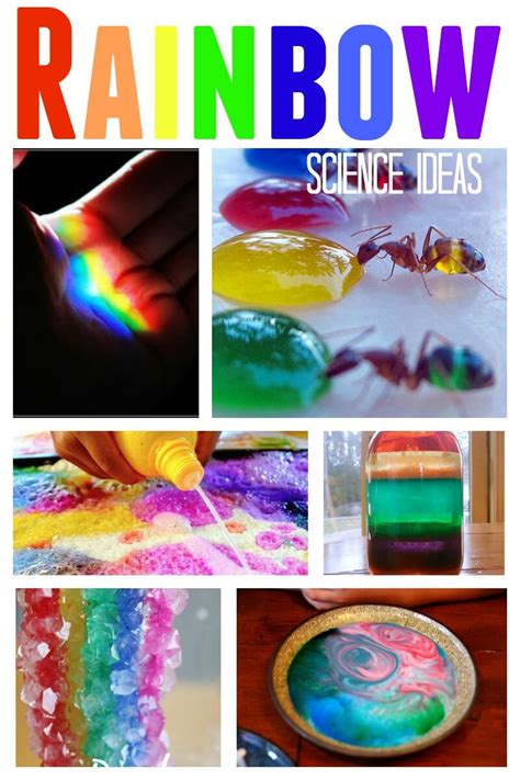 Rainbow Science Experiments Living Life And Learning Rainbow Science Activity - Rainbow Science Activity
