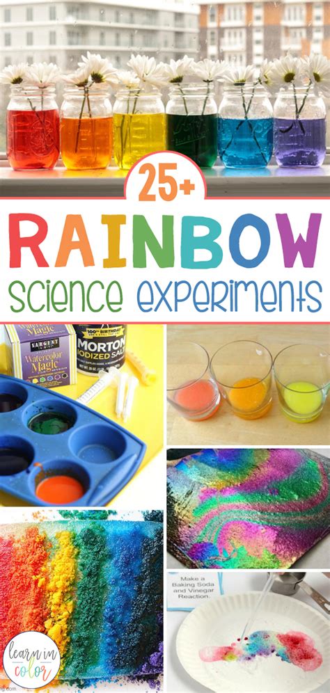 Rainbow Science Hands On Activities For Elementary Learn Rainbow Science Activity - Rainbow Science Activity
