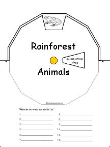 Rainforest Classroom Activities Enchanted Learning Software Rainforest Science Activities - Rainforest Science Activities
