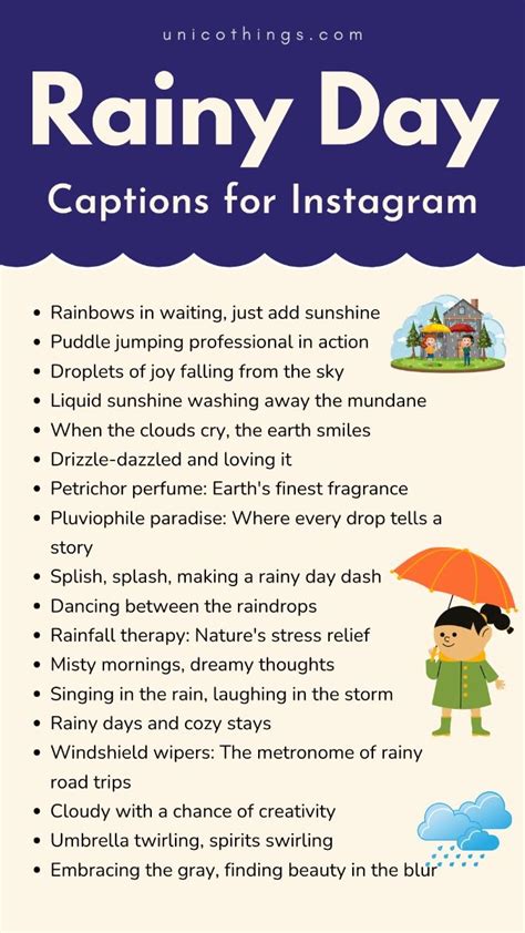 Rainy Day Caption