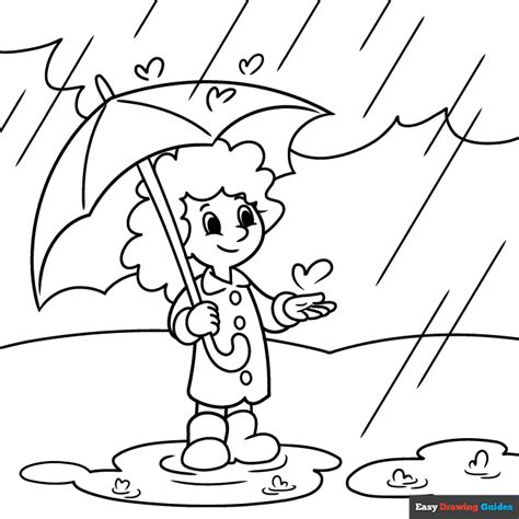 Rainy Day Coloring Pages Pdf For Kids Coloringfolder Rainy Day Coloring Page - Rainy Day Coloring Page