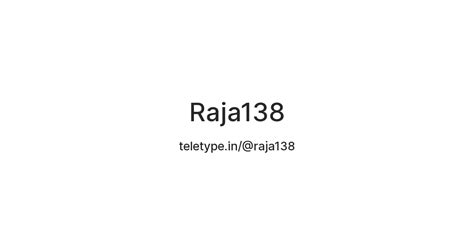 RAJA138 🤏 AGEN138 ©️ Link Daftar Situs Slot Online Gacor Hari Ini & Agen