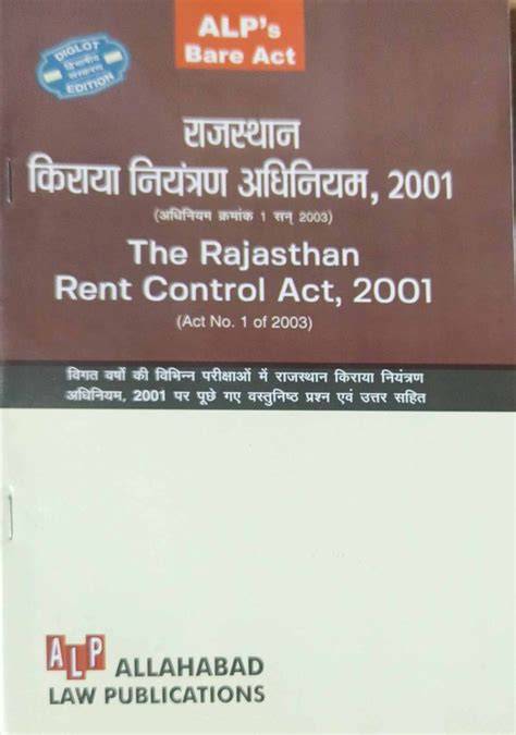 rajasthan rent control bare act