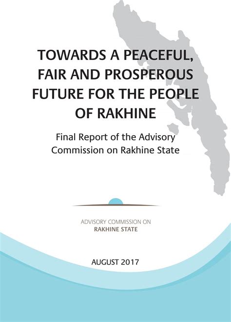 Read Online Rakhine Commission Final Report Executive Summary English 
