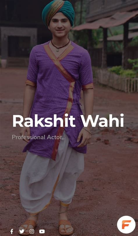 rakshit wahi biography examples