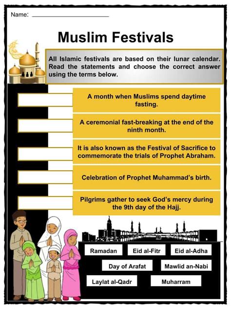 Ramadan Facts Amp Worksheets Kidskonnect Ramadan Worksheet 1st Grade - Ramadan Worksheet 1st Grade