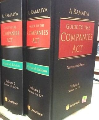 Read Online Ramaiya Guide To Companies Act 