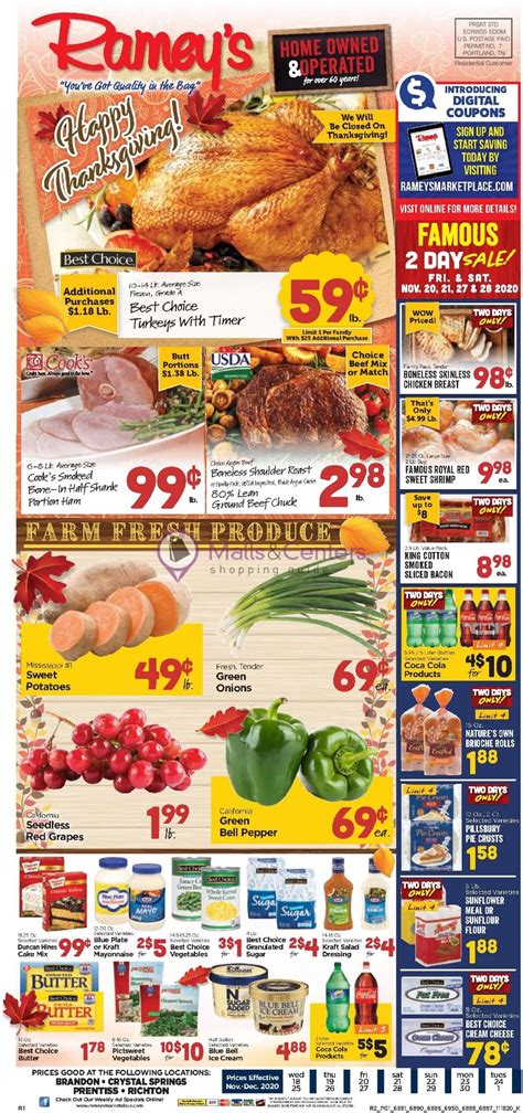 Ramey's Weekly Ad