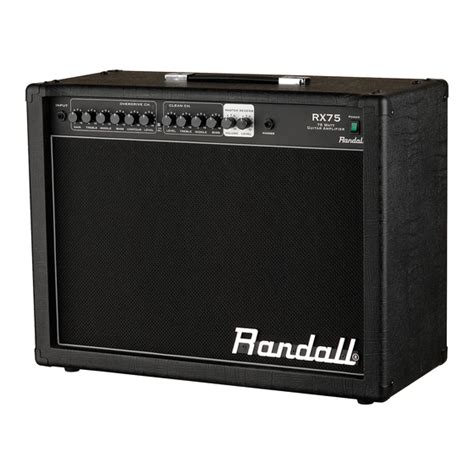 Read Randall Rx75R User Guide 