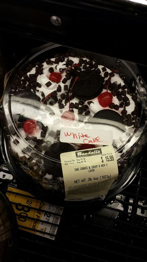 Randalls Bakery Cake Catalog