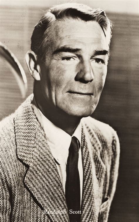 randolph scott actor biography template
