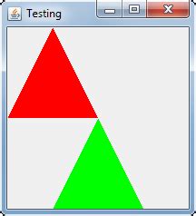 random - Java - draw a triangle - Stack Overflow