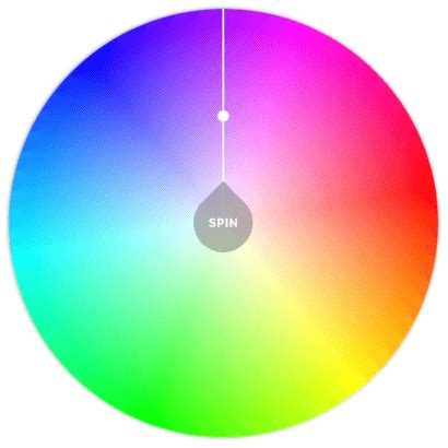 random color wheel