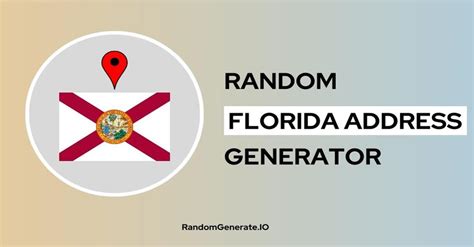 random florida address