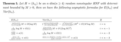 random matrices distribution of diagonal entries of Hermite Normal