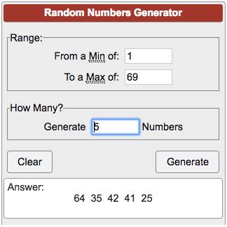 random number generator | Random Number Generator 010 PowerPoint Twinkl