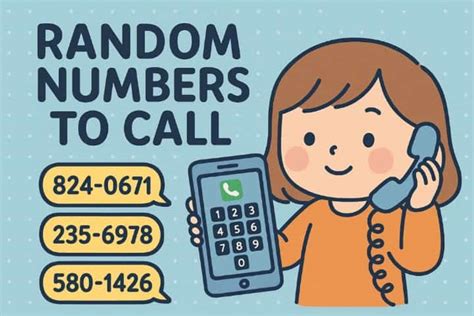 Random Numbers To Call In Canada