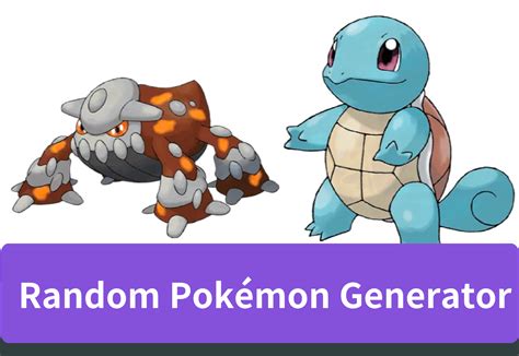 Random Pokemon Generator