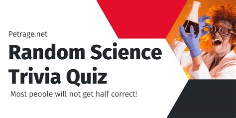 Random Science Quiz Random Science - Random Science